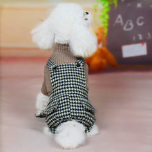 Load image into Gallery viewer, Houndstooth Sweater Jumpsuit
